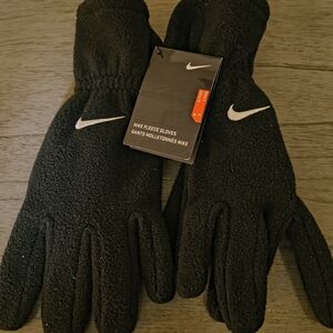 Nike Black Fleece Women's Gloves Size Large